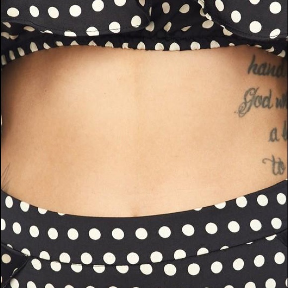 ☀️ Polka Dot Crop Top & Maxi Skirt Set - Picture 6 of 7